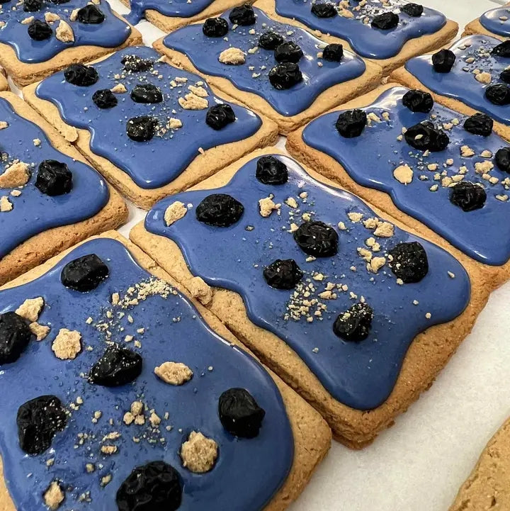 Blueberry Cobbler PUPtart Dog Cookie