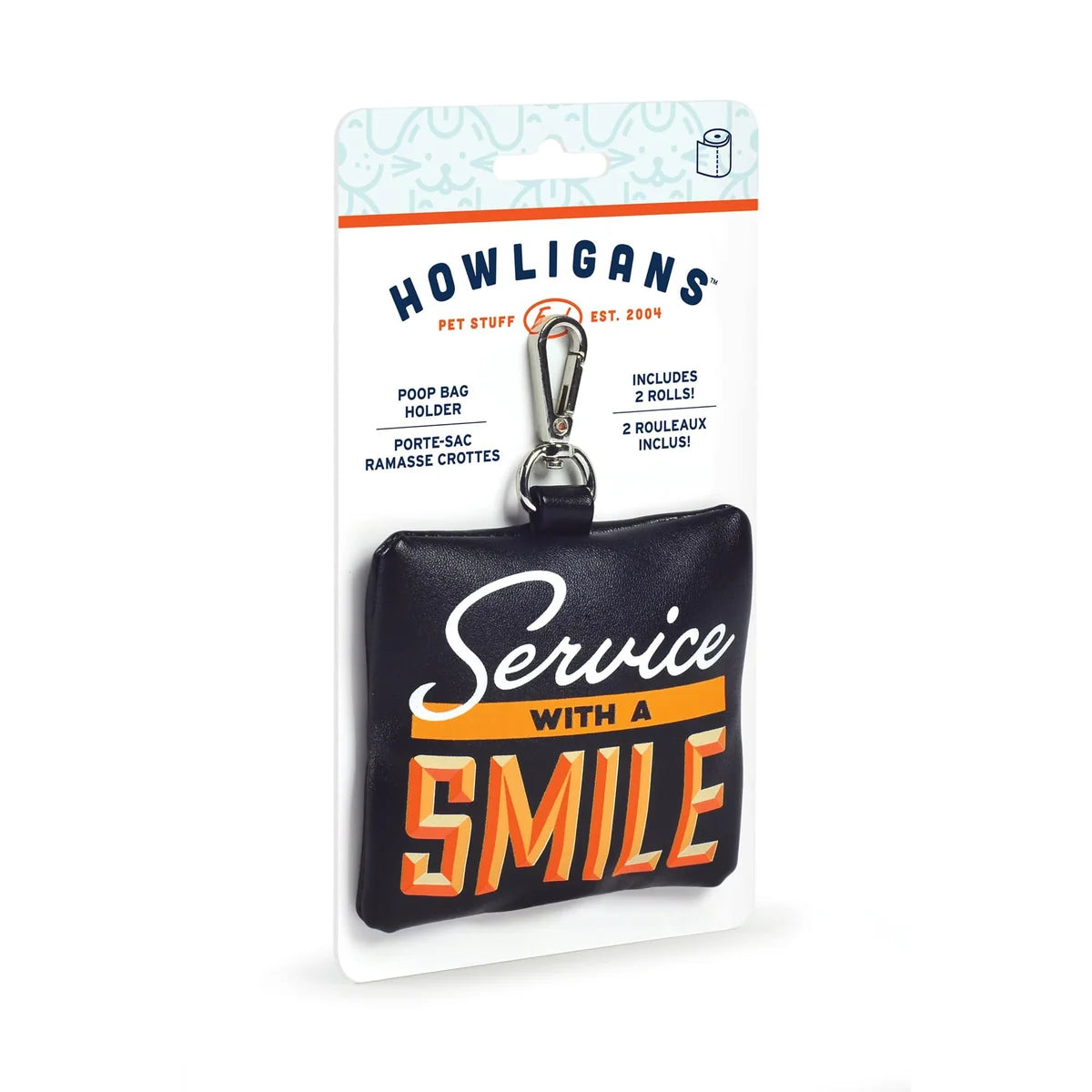Service With A Smile Poop Bag Holder