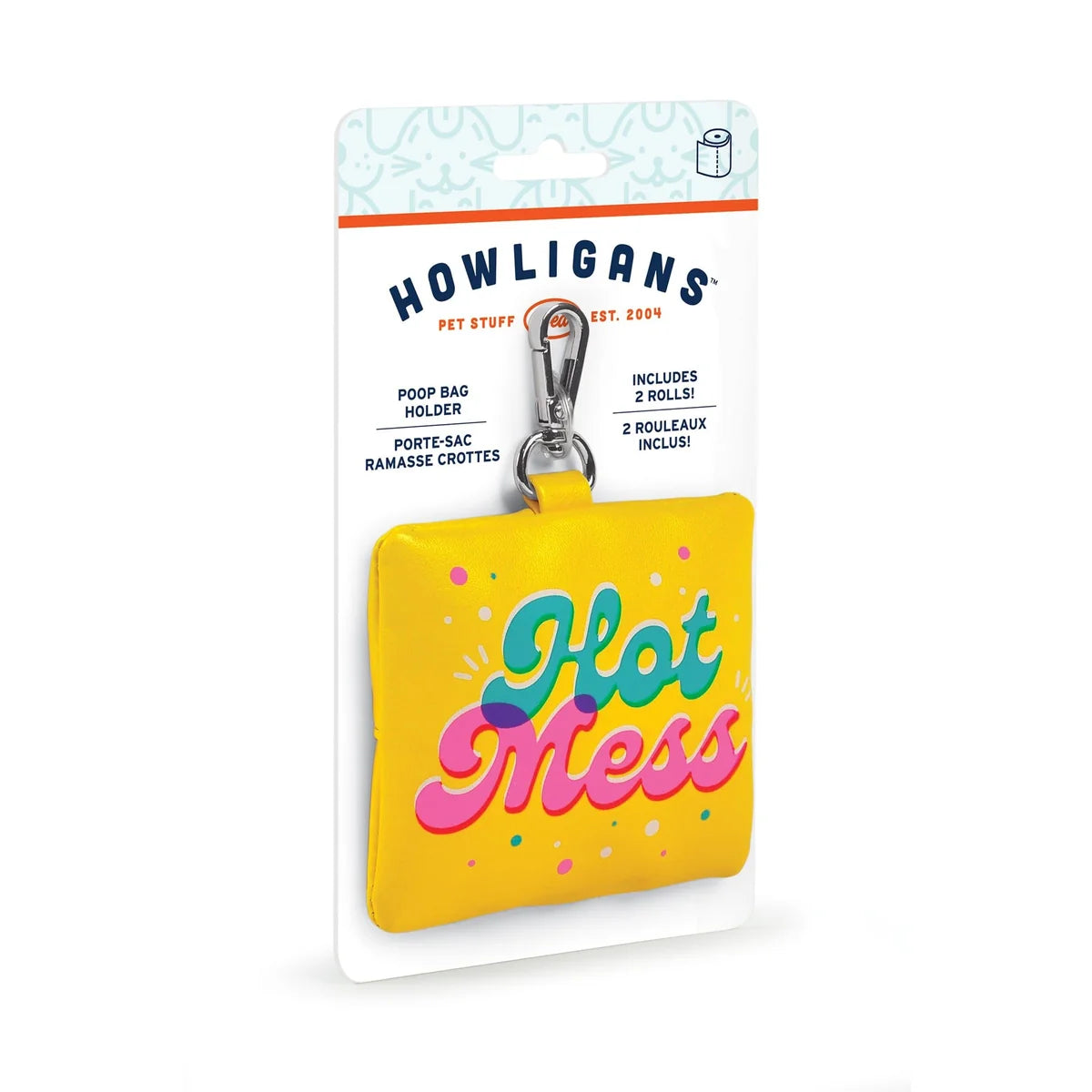 Hot Mess Poop Bag Holder