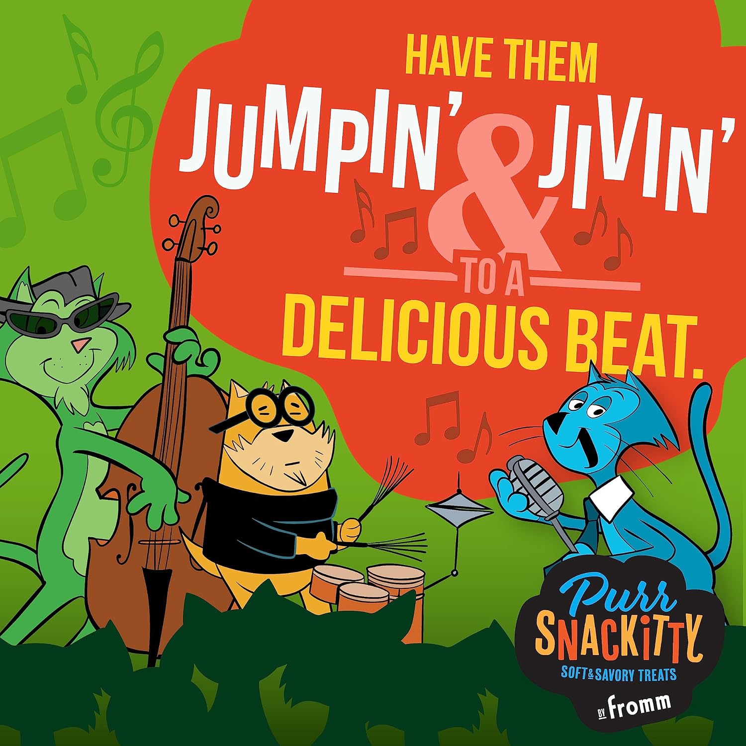 PurrSnackitty Salmon Flavor Snackitties Cat Treats 3oz