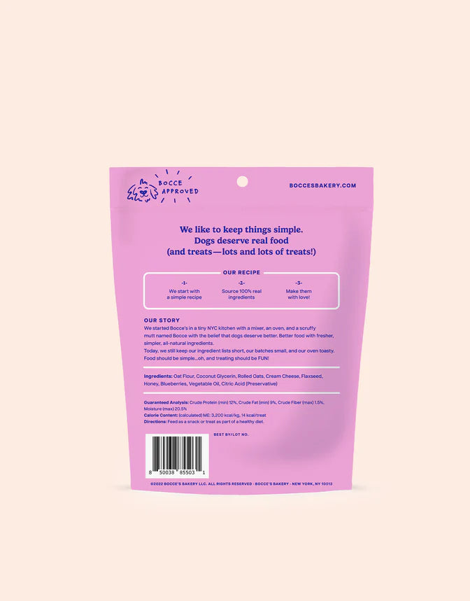 Bocce's Berries & Cream Soft & Chewy Treats