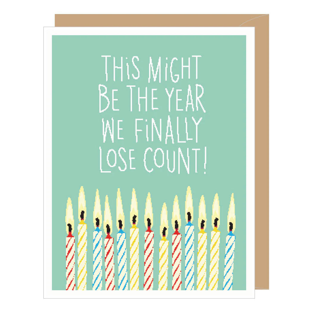 Lost Count Birthday