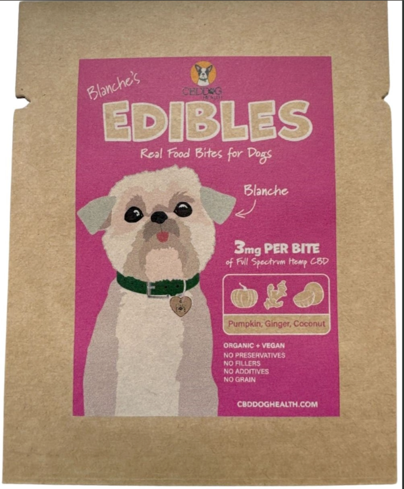 Blanche's Edibles: CBD Dog Treats