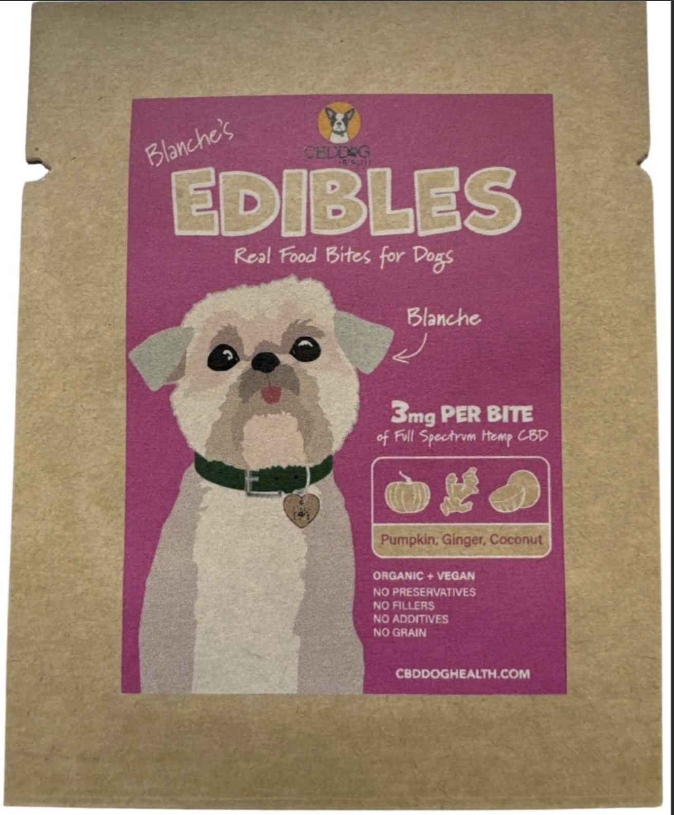 Blanche's Edibles: CBD Dog Treats