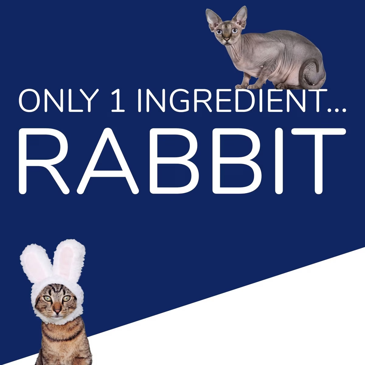 Hare Kitty Kitty Grain-Free Rabbit Freeze-Dried Cat Treats, 0.9-oz bag