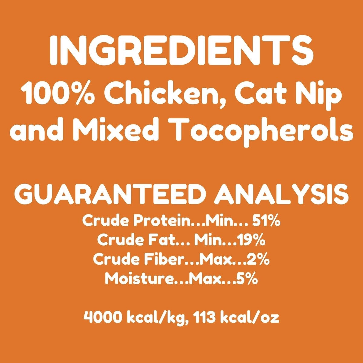 Cluck Kitty Kitty Catnip Coated Chicken Grain-Free Freeze-Dried Cat Treats, 0.75-oz bag