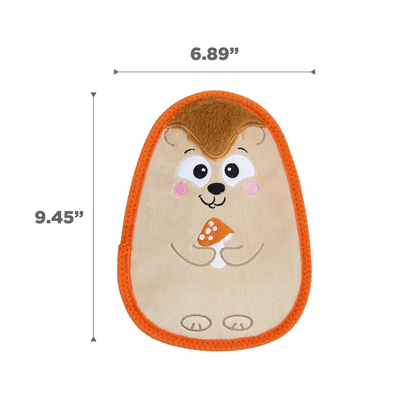 Tough Skinz Durable Hedgie Dog Toy - Medium