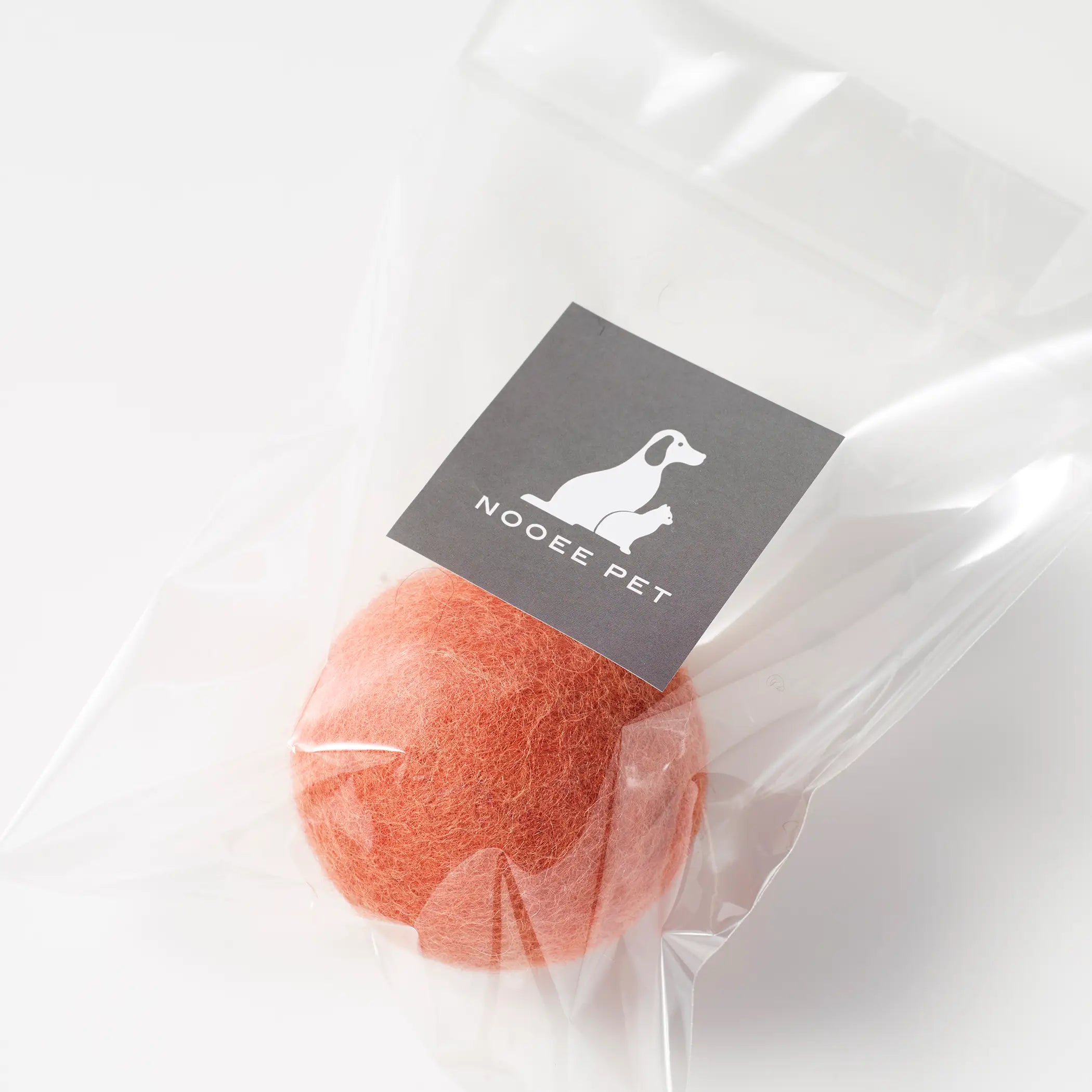 Pelota de juguete para mascotas 100 % lana (6 cm)